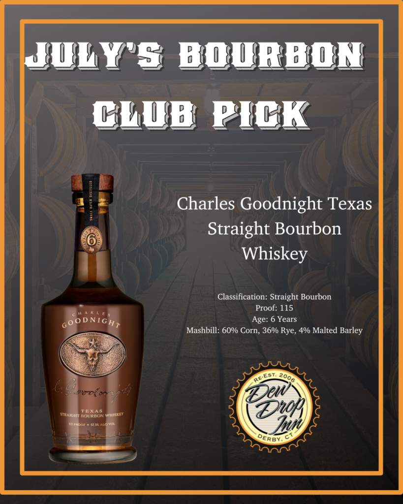 July Dew Drop Inn Bourbon Club Pick